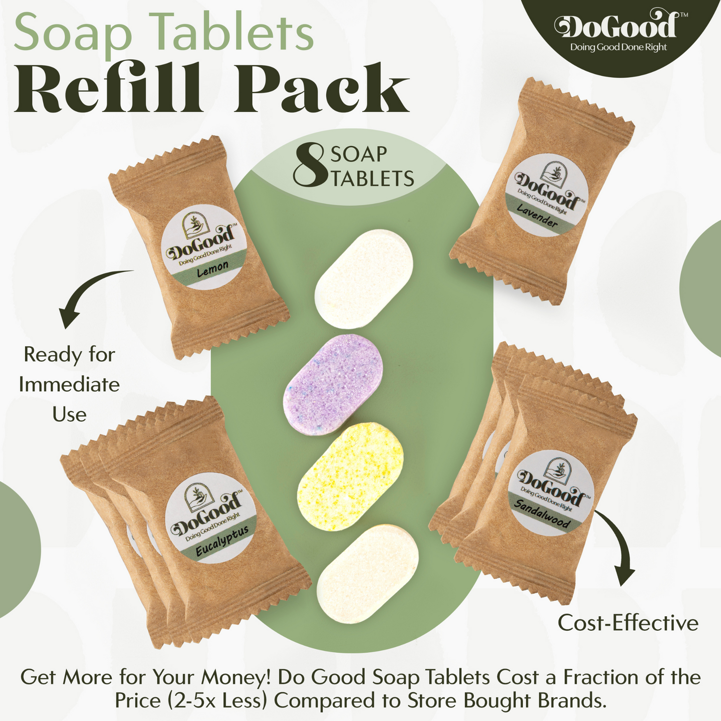 DoGood Foaming Hand Soap Refills - 8 count
