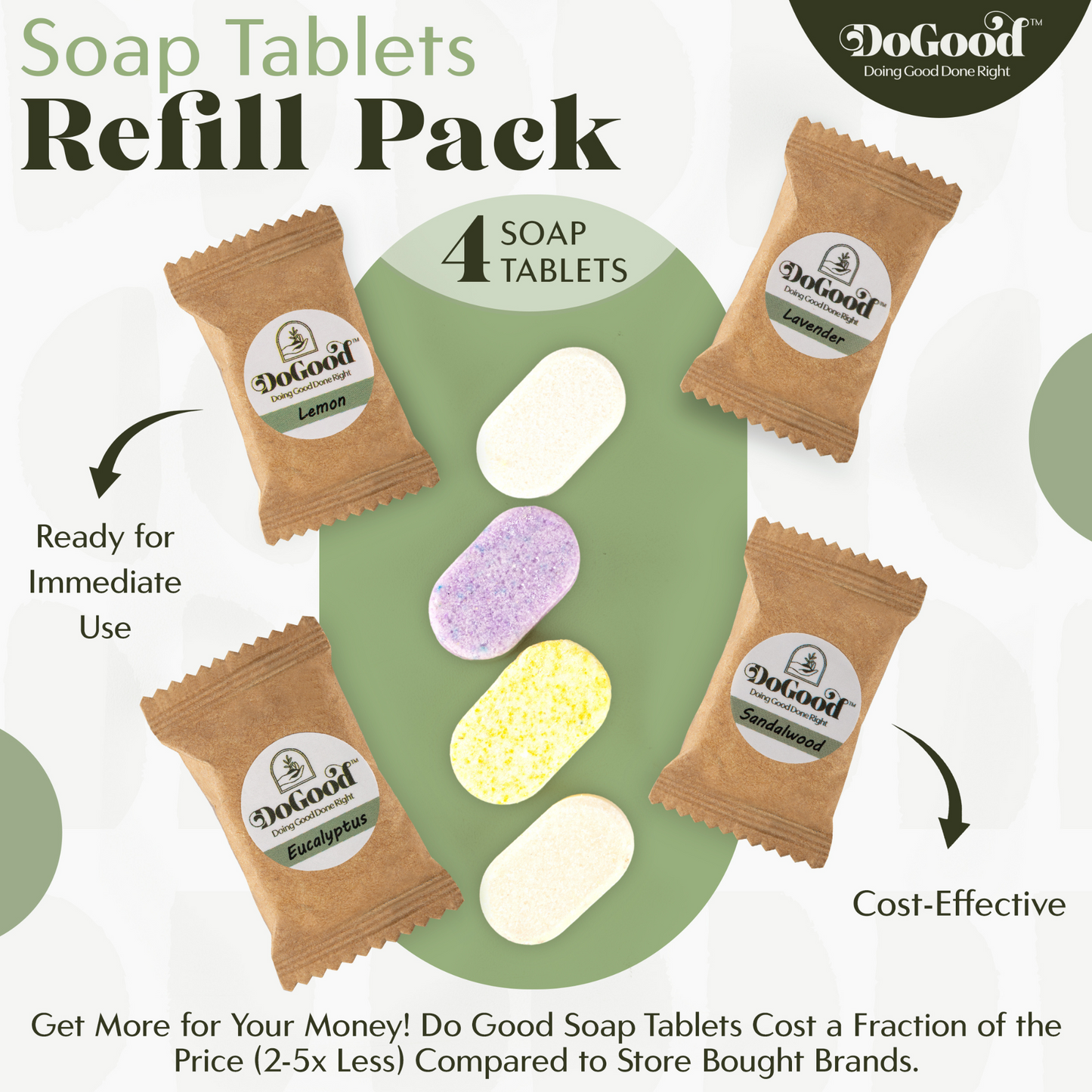 DoGood Foaming Hand Soap Refills - 4 count