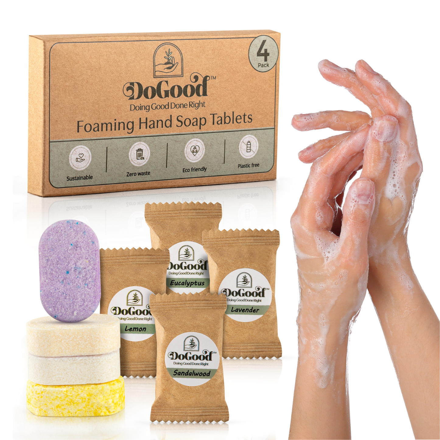 DoGood Foaming Hand Soap Refills - 4 count