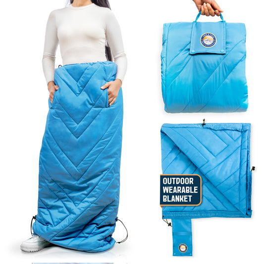 The Benchwarmer by Trek & Field - Wearable Stadium Blanket