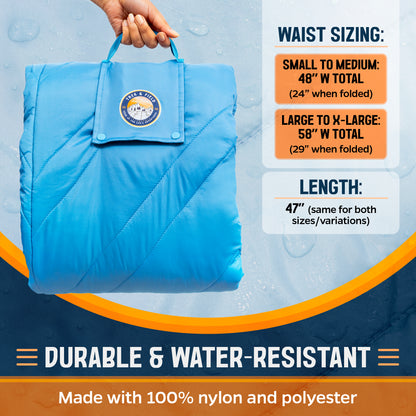 The Benchwarmer by Trek & Field - Wearable Stadium Blanket